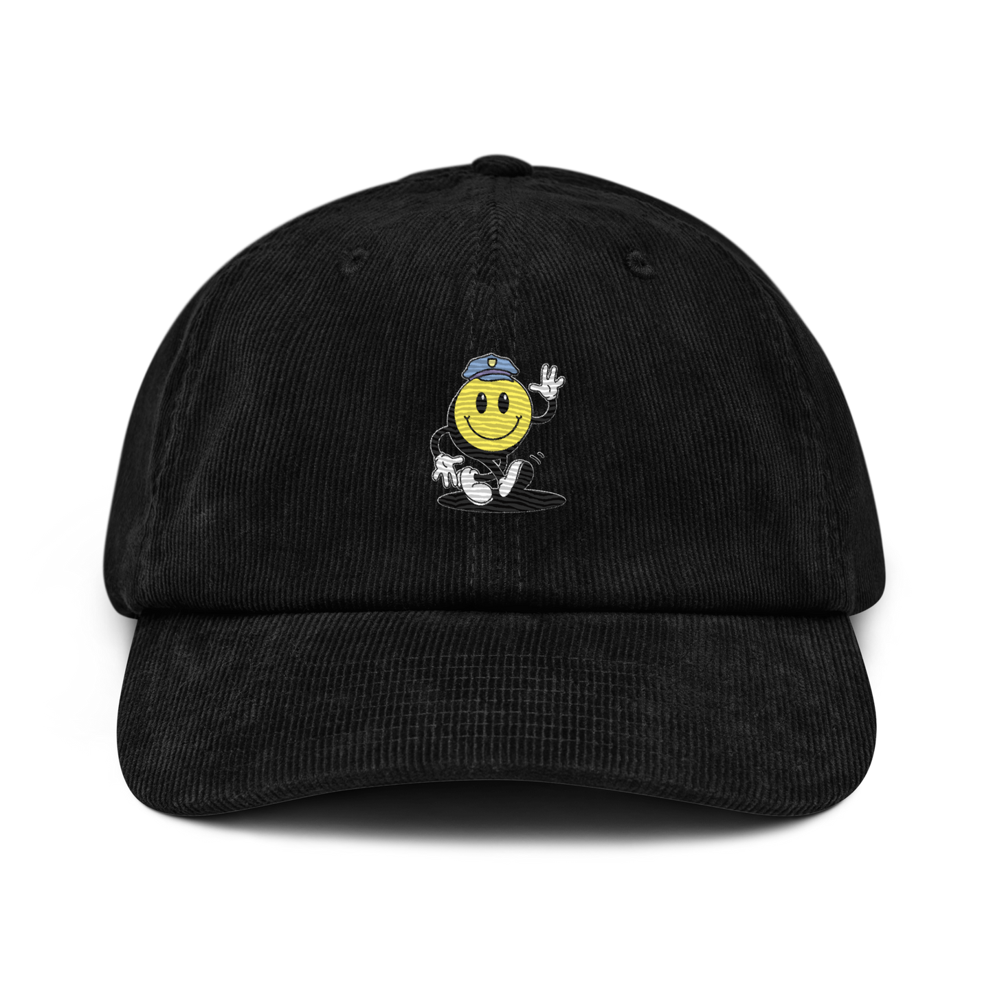 "Bassline Police" Corduroy Hat